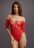 Эффектное боди Crotchless Rhinestone Teddy 