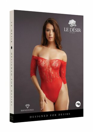 Эффектное боди Crotchless Rhinestone Teddy 