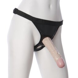 Фаллоимитатор-насадка с трусиками Vac-U-Lock 8&quot; Classic Dong Ultra harness - 20,3 см.