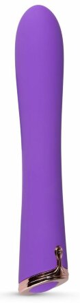 Фиолетовый вибратор The Duchess Thumping Vibrator - 20 см. 