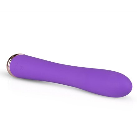 Фиолетовый вибратор The Duchess Thumping Vibrator - 20 см. 
