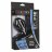 Чёрная анальная пробка с вибрацией Silicone Wireless Dual Motor Probe - 11,5 см. 