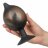 Расширяющаяся анальная пробка со съемным шлангом Medium Silicone Inflatable Plug - 10,75 см. 