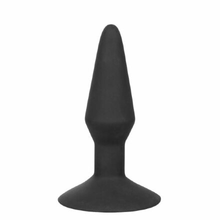 Расширяющаяся анальная пробка со съемным шлангом Medium Silicone Inflatable Plug - 10,75 см. 