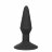 Расширяющаяся анальная пробка со съемным шлангом Medium Silicone Inflatable Plug - 10,75 см. 