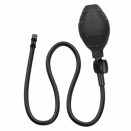 Расширяющаяся анальная пробка со съемным шлангом Medium Silicone Inflatable Plug - 10,75 см. 
