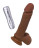 Ротатор-мулат TOYFA RealStick Elite Mulatto - 21 см. 