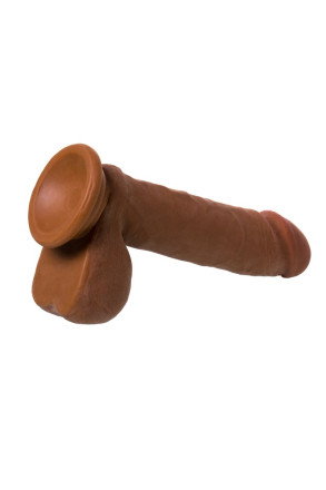 Ротатор-мулат TOYFA RealStick Elite Mulatto - 21 см. 