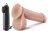 Телесный вибратор THE GOALIE 8INCH DILDO  - 20,3 см. 