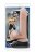 Телесный вибратор THE GOALIE 8INCH DILDO  - 20,3 см. 