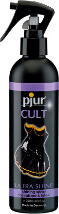 Спрей для ухода за одеждой из латекса pjur CULT Ultra Shine - 250 мл. 