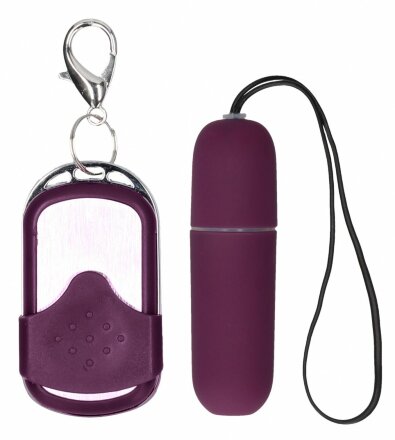 Фиолетовый вибростимулятор  Remote Vibrating Bullet 