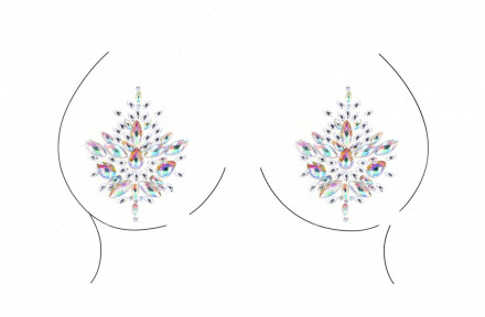 Сверкающие пэстисы Dazzling Nipple Bling Sticker 
