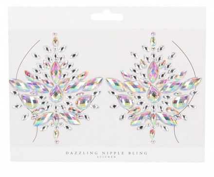 Сверкающие пэстисы Dazzling Nipple Bling Sticker 