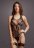Пикантное боди со стразами Crotchless Rhinestone Halter Teddy 