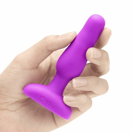 Анальная вибропробка NOVICE REMOTE CONTROL PLUG FUCHSIA - 10,2 см. 