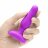 Анальная вибропробка NOVICE REMOTE CONTROL PLUG FUCHSIA - 10,2 см. 