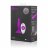 Анальная вибропробка NOVICE REMOTE CONTROL PLUG FUCHSIA - 10,2 см. 