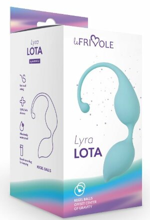 Голубые вагинальные шарики Lota 