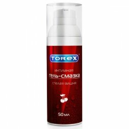 Гель-смазка на водной основе Torex &quot;Спелая вишня&quot; - 50 мл.