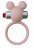 Розовое эрекционное виброколечко Emotions Minnie Light pink 