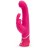 Розовый вибратор-кролик G-Spot Rechargeable Rabbit Vibrator - 24,1 см. 