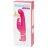 Розовый вибратор-кролик G-Spot Rechargeable Rabbit Vibrator - 24,1 см. 
