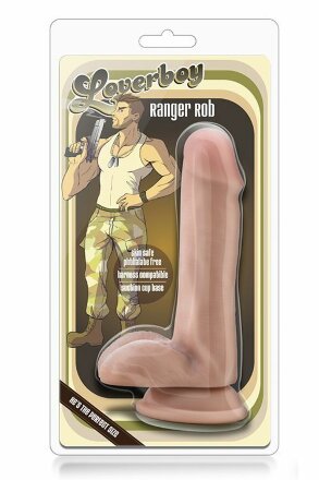 Телесный реалистичный фаллоимитатор RANGER ROB - 15,2 см. 