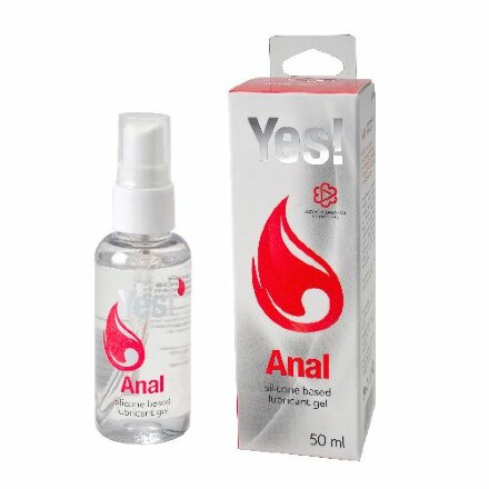Силиконовая анальная гель-смазка Yes Anal - 50 мл. 