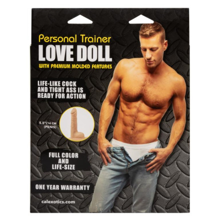 Надувная кукла с фаллосом Personal Trainer Love Doll 
