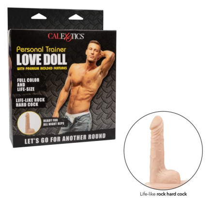 Надувная кукла с фаллосом Personal Trainer Love Doll 