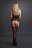 Эффектный комбинезон со стразами Suspender Rhinestone Bodystocking 