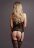 Эффектный комбинезон со стразами Suspender Rhinestone Bodystocking 