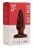 Красная анальная пробка Butt Plug Basic 3 Inch - 7,6 см. 