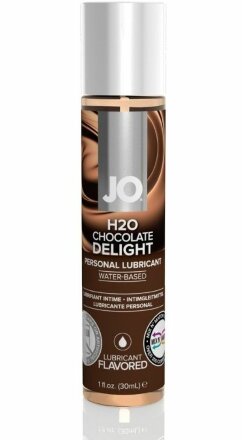 Ароматизированный лубрикант JO Flavored Chocolate Delight - 30 мл. 