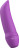 Фиолетовая вибропуля Bmine Basic Curve - 7,6 см. 