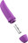 Фиолетовая вибропуля Bmine Basic Curve - 7,6 см. 