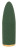 Зеленый мини-вибратор Luxurious Mini Vibrator - 11,5 см. 