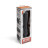 Черный вибратор-реалистик 8  Girthy Realistic Vibrator - 24,5 см. 