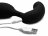 Черный стимулятор простаты 10X P-Flexer Prostate Stimulating Anal Butt Plug - 13,7 см. 