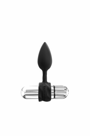 Набор из 3 анальных плагов и вибропули Bathmate Anal Training Plugs VIBE 