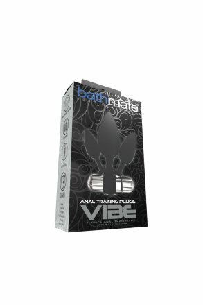 Набор из 3 анальных плагов и вибропули Bathmate Anal Training Plugs VIBE 