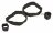 Оковы на цепочке Bondage Collection Thigh and Wrist Cuffs 