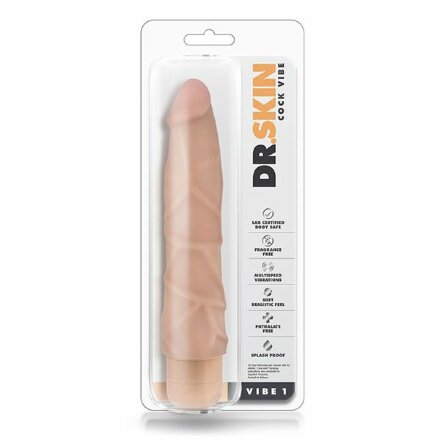 Телесный вибратор Cock Vibe 1 - 22,8 см. 