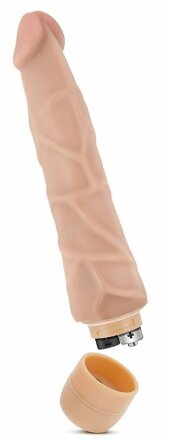Телесный вибратор Cock Vibe 1 - 22,8 см. 