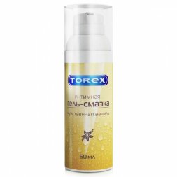 Гель-смазка на водной основе Torex &quot;Чувственная ваниль&quot; - 50 мл.