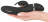 Черный вибратор-кролик с электростимуляцией E-Stim Rabbit Vibrator - 19,3 см. 