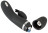 Черный вибратор-кролик с электростимуляцией E-Stim Rabbit Vibrator - 19,3 см. 