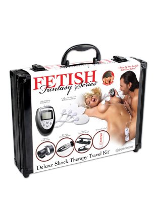 Набор для электростимуляции эрогенных зон  Deluxe Shock Therapy Travel Kit 