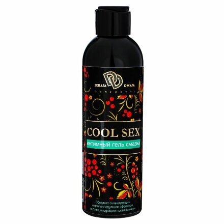 Интимная гель-смазка COOL SEX с легким пролонгирующим эффектом - 200 мл. 